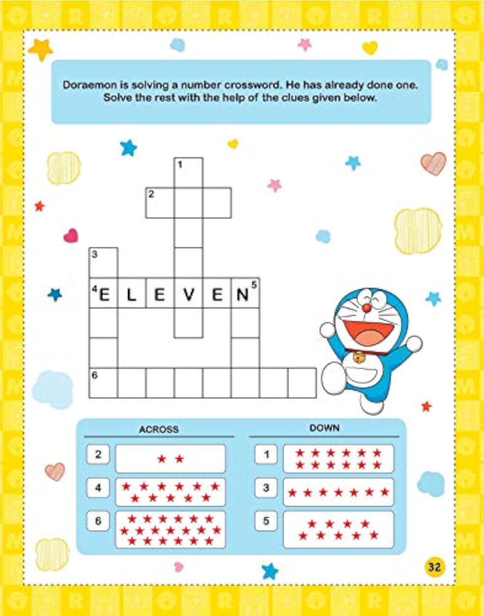 Doraemon Numbers Activity Book